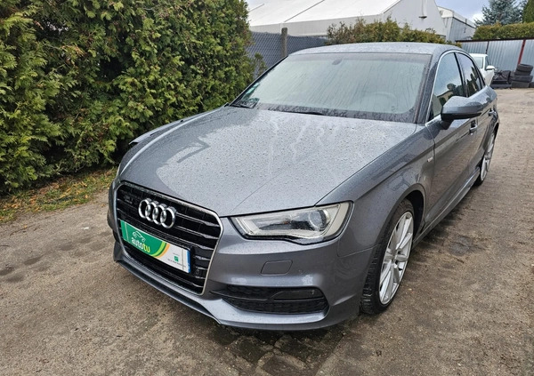 Audi A3 cena 42900 przebieg: 139000, rok produkcji 2015 z Chodzież małe 466